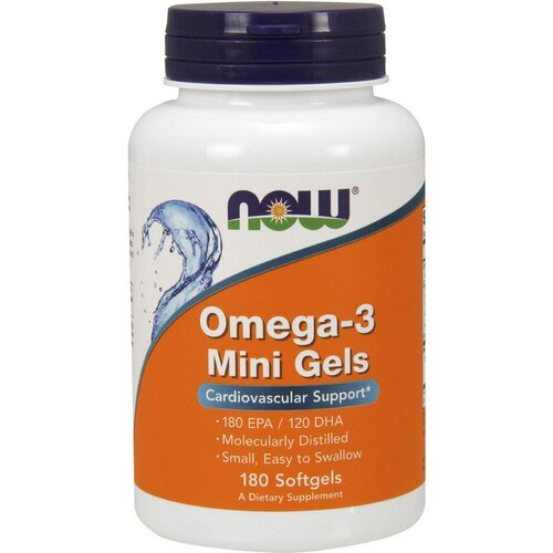 ���� NOW Omega-3 Mini Gels 180 ������ (Now Foods), ������ �� 2490 ���