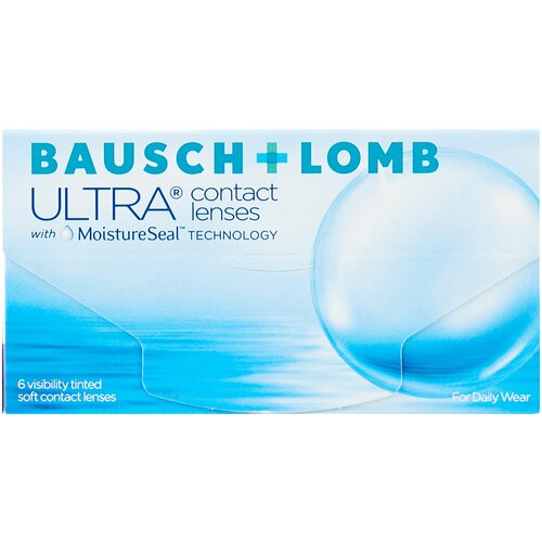 ���� ���������� ����� Bausch & Lomb Ultra, 6 ��., R 8,5, D -0,5, 1 ��., ������ �� 3012 ���
