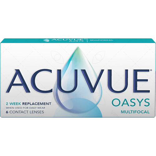 ���� ���������� ����� ACUVUE Oasys Multifocal, 6 ��., R 8,4, D +1, ADD: �������, ������ �� 2652 ���