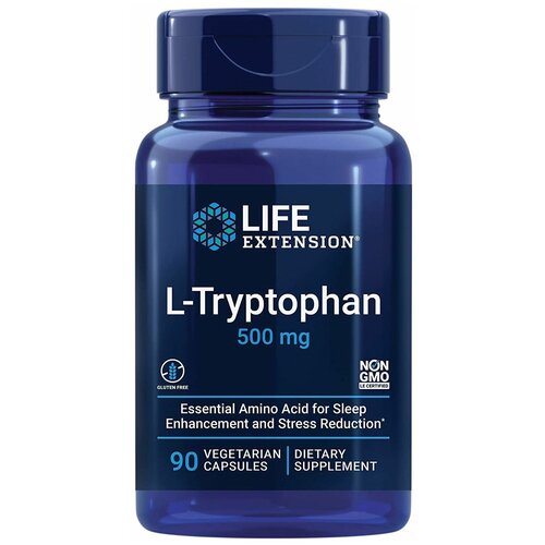 ���� Life Extension L-Tryptophan (L-���������) 500 �� 90 ������, ������ �� 3259 ���