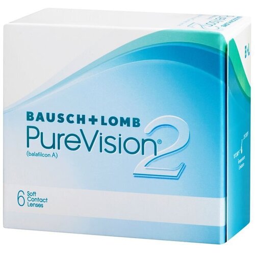 ���� ���������� ����� Bausch & Lomb PureVision 2 HD., 6 ��., R 8,6, D -3,75, ������ �� 1700 ���