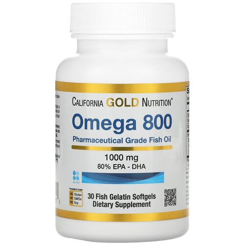  California Gold Nutrition Omega 800 Fish oil ., 230 , 70 , 30 .,   999 