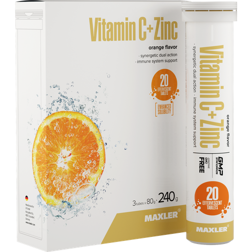  MAXLER Vitamin C + Zinc . ., 240 , 20 ., 3 ., ,   999 