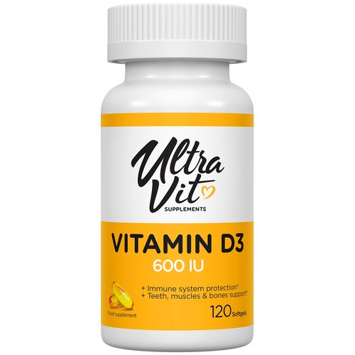 ���� UltraVit Vitamin D3 ����., 600 ��, 90 �, 120 ��., ������ �� 328 ���