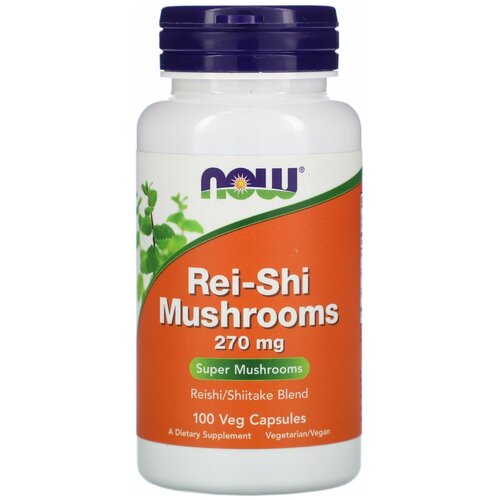 ���� ������� NOW Rei-Shi Mushrooms, 110 �, 270 ��, 100 ��., ������ �� 2380 ���