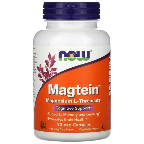 ���� ������� NOW Magtein (magnesium L-Threonate), 140 �, 140 ��, 90 ��., ������ �� 3590 ���