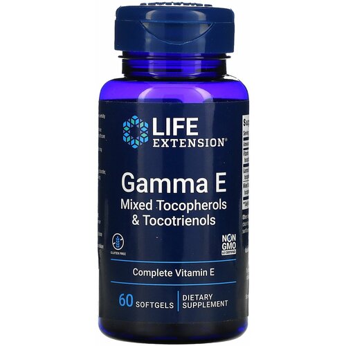  Life Extension Gamma E Mixed Tocopherols & Tocotrienols (-    ) 60    -     , -, 