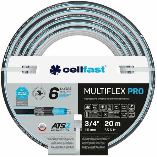   6  MULTIFLEX ATSV ATSV 3/4 20 m Cellfast 13-820,   9660 
