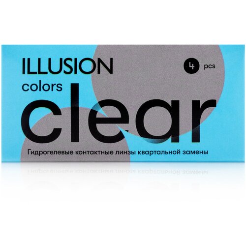 ���� ���������� ����� ILLUSION Colors Clear, 4 ��., R 8,6, D -1,25, ������ �� 903 ���