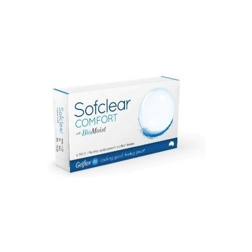    Gelflex Sofclear Comfort with BioMoist, 3 ., R 8,6, D -4,5, , 1 .   -     , -, 