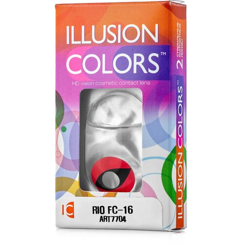    ILLUSION olors Rio, 2 ., R 8,6, D 0, fc-16   -     , -, 