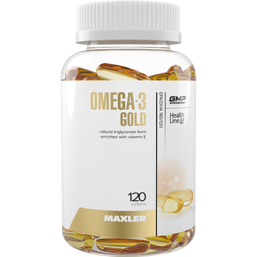 ���� MAXLER Omega-3 Gold ����., 161 �, 120 ��., ������ �� 1349 ���