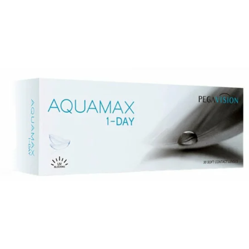 ���� ���������� ����� Pegavision Aquamax 1-Day, 30 ��., R 8,6, D +1,5, ����������, 1 ��., ������ �� 1690 ���