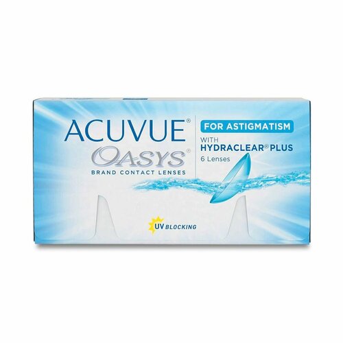 ���� ACUVUE OASYS with Hydraclear Plus for Astigmatism (6 ����) BC 8,6 SPH +4.50 CYL -2,75 AXIS 10, ������ �� 6577 ���
