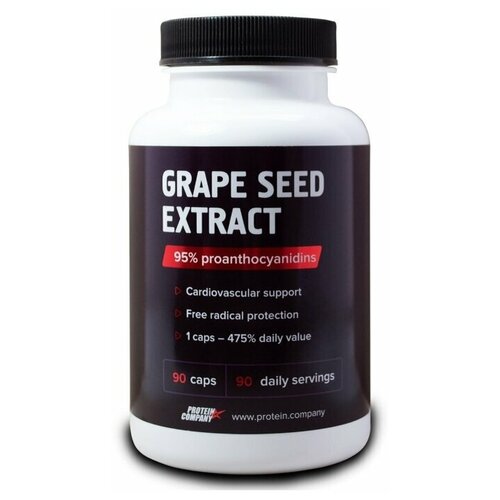   PROTEIN.COMPANY Grape seed Extract   , 90 , 250 , 90 .   -     , -, 