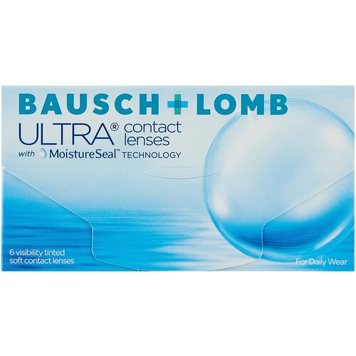 ���� ���������� ����� Bausch & Lomb Ultra, 6 ��., R 8,5, D -6, 1 ��., ������ �� 1599 ���