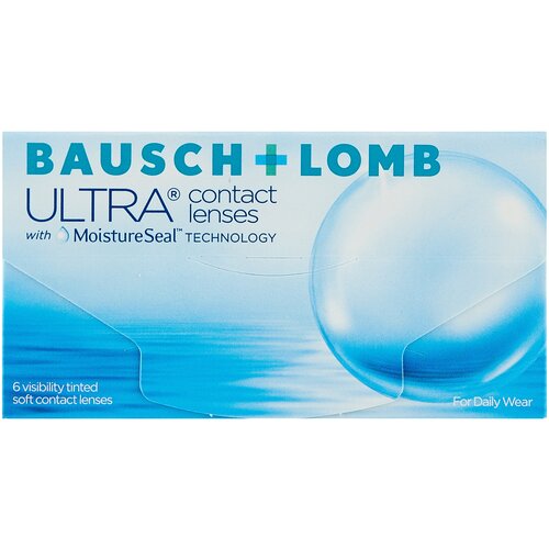 ���� ���������� ����� Bausch & Lomb Ultra, 6 ��., R 8,5, D -11, 1 ��., ������ �� 3012 ���
