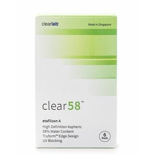    Clearlab Clear 58, 14 , 6 ., R 8,7, D -7, 1 .   -     , -, 