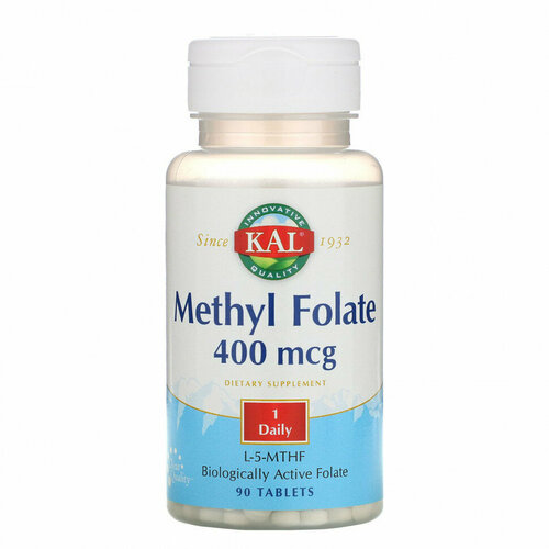  KAL Methyl Folate ( ) 400  90  (KAL)   -     , -, 