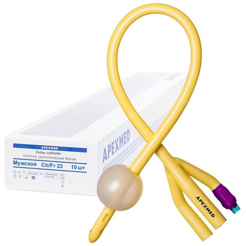 ���� ������� ����� ������������� Apexmed ������� Ch/Fr 22, �����������, 10 ��, ������ �� 2211 ���