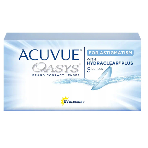 ���� ���������� ����� ACUVUE OASYS For Astigmatism with Hydraclear Plus, 6 ��., R 8,6, D -7,�CYL:�-1,25,�A�:�140, ������ �� 2232 ���