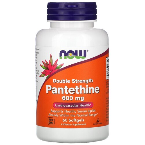 ���� ������� NOW Pantethine Double Strength, 600 ��, 60 ��., ������ �� 4669 ���