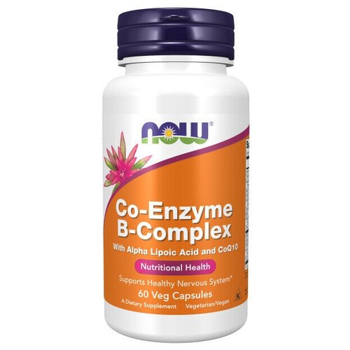   - NOW Co-Enzyme B-Complex - 60 Veg Capsules   -     , -, 