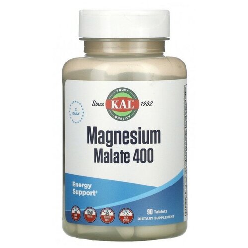 ���� �������� KAL Magnesium Malate, 212 �, 400 ��, 90 ��., ������ �� 1838 ���