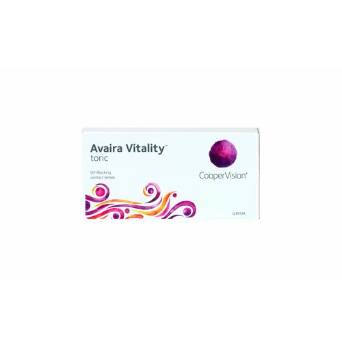 ���� ���������� ����� CooperVision Avaira Vitality toric., 6 ��., R 8,5, D -2,5,�CYL:�-1,25,�A�:�160, ����������, 1 ��., ������ �� 2390 ���
