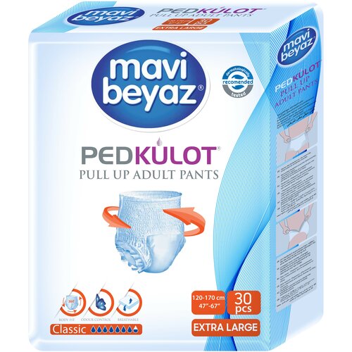  MAVI BEYAZ -   - XL 120-170/30.   -     , -, 