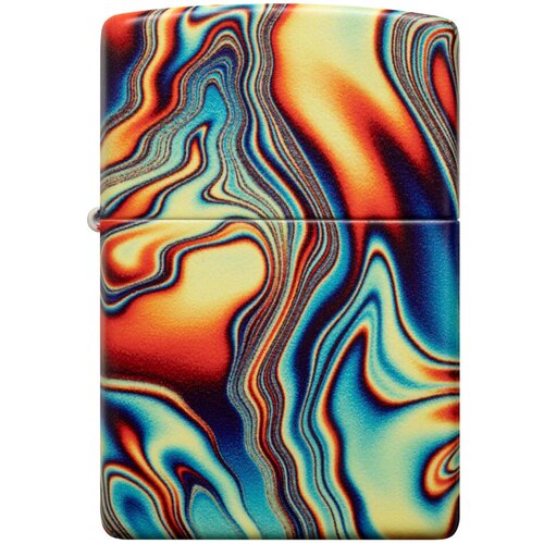      ZIPPO Classic 48612 Colorful Swirl   Glow In The Dark Green -     -     , -, 