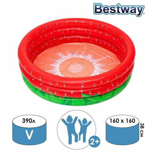    Sweet Strawberry, 160 x 160  38 , 51145 Bestway   -     , -, 