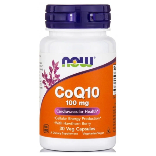   NOW CoQ10 with Hawthorn berry, 40 , 100 , 30 .   -     , -, 