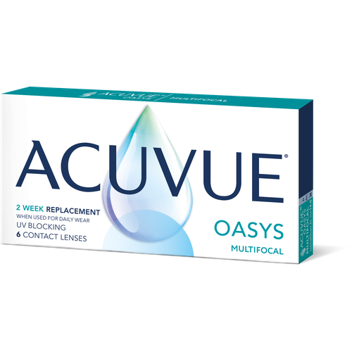 ���� ���������� ����� ACUVUE Oasys Multifocal, 6 ��., R 8,4, D 0, ADD: �������, ������ �� 2774 ���