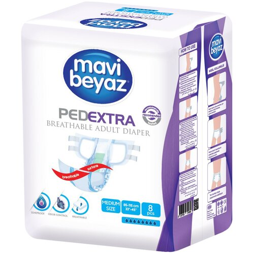  MAVI BEYAZ    - M 85-115/8.   -     , -, 