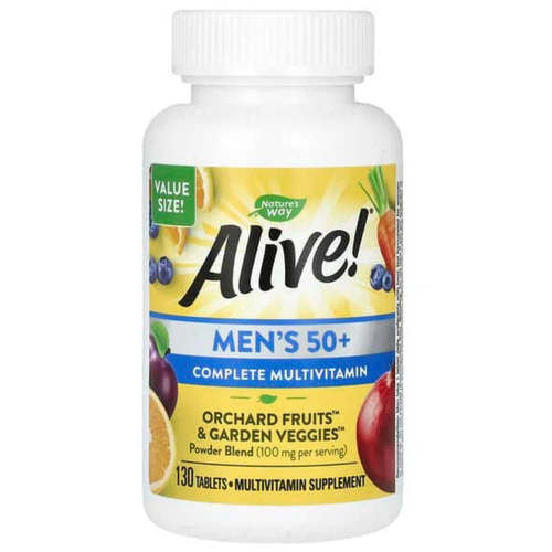  Nature's Way Alive! Mens Energy Complete Multivitamin (  ) 130  (Nature's Way)   -     , -, 