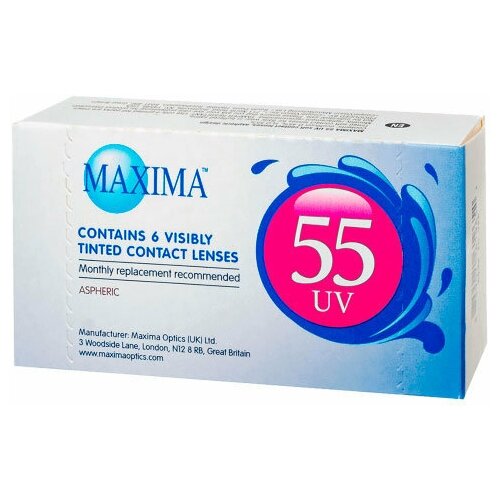    Maxima 55 UV, 6 ., R 8,9, D -4,5, , 1 .   -     , -, 