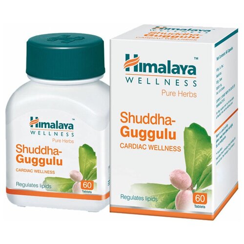 ���� ����� ������� ������� (Shuddha Guggulu Himalaya) ��� ������ ������� � �������� �����������, 60 ���., ������ �� 757 ���