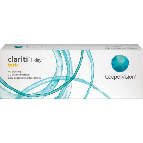    CooperVision Clariti 1 day toric., 30 ., R 8,6, D -4,5,CYL:-1,25,A:160, ADD: +1.00 D, , 1 .,   2300 