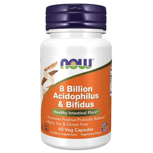 ���� ������� NOW 8 Billion Acidophilus & Bifidus, 150 �, 60 ��., ������ �� 1988 ���