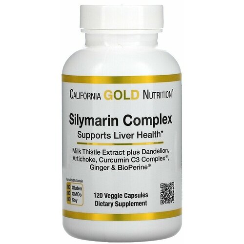  California Gold Nutrition Silymarin Complex ( ) 300  120  (California Gold Nutrition)   -     , -, 