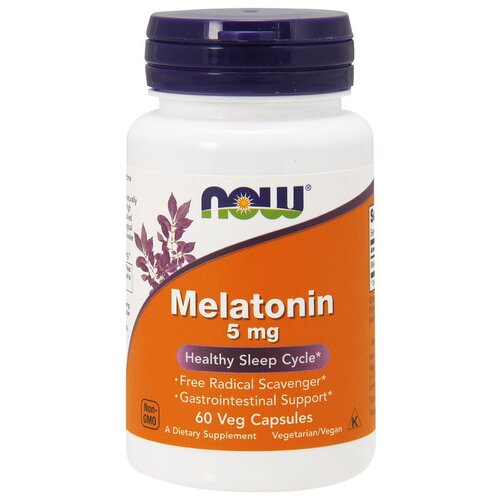 ���� Melatonin 5 mg NOW (60 ��� ���), ������ �� 826 ���