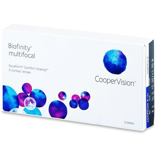 ���� ���������� ����� CooperVision Biofinity Multifocal, 3 ��., R 8,6, D -5,75, ADD: +1.50 D, ����������, 1 ��., ������ �� 2490 ���