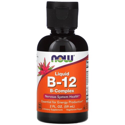   NOW Liquid B-12 B-Complex, 100 , 59    -     , -, 