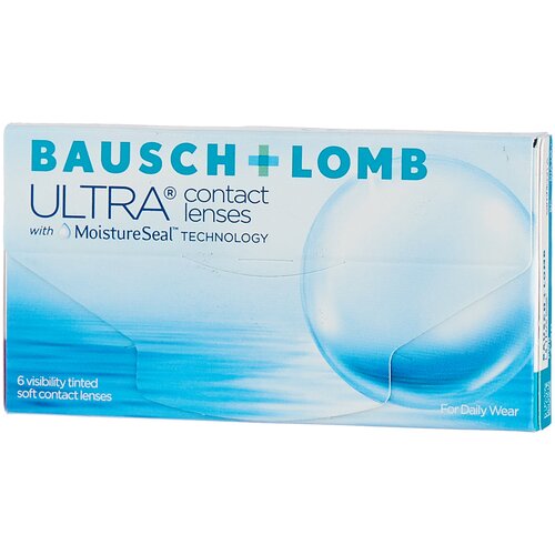 ���� ���������� ����� Bausch & Lomb Ultra, 6 ��., R 8,5, D -7, 1 ��., ������ �� 2682 ���