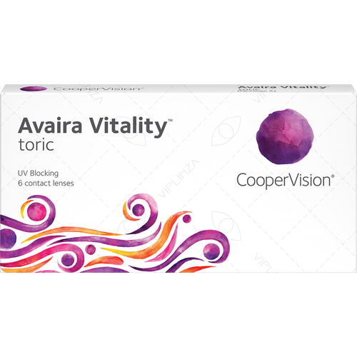    CooperVision Avaira Vitality toric., 6 ., R 8,5, D -2,75,CYL:-1,25,A:120, , 1 .,   2390 