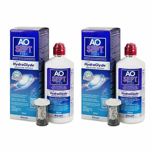  Alcon AOSEPT Plus HydraGlyde () 360  - 2 .   -     , -, 