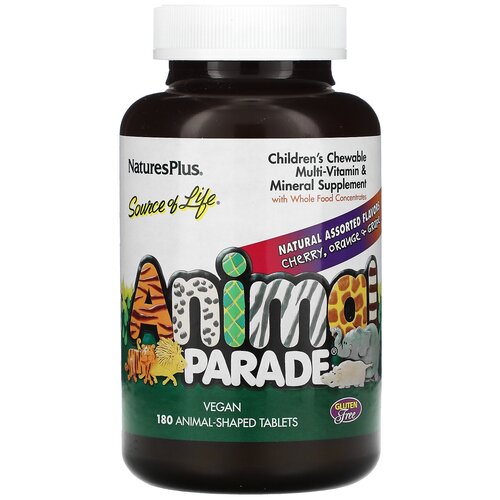 ���� Nature`s Plus Animal Parade ���., 250 ��, 1.6 �, 180 ��., �����, ��������, ��������, ������ �� 3380 ���