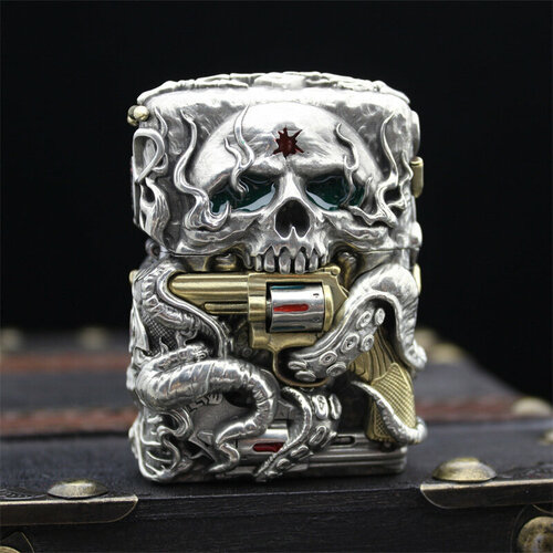 ���� Zippo Skull Silver, ������ �� 10999 ���