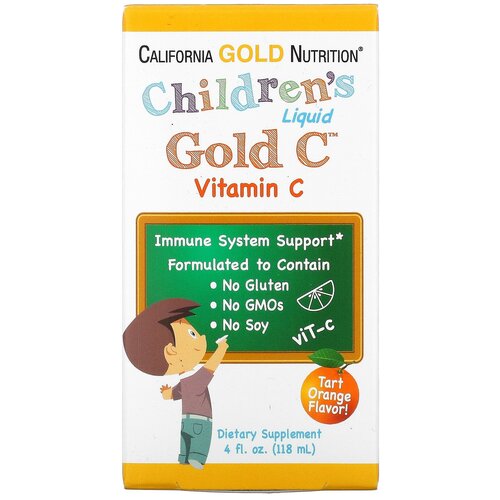  California Gold Nutrition Children's Liquid Gold Vitamin C ., 118 ,    -     , -, 